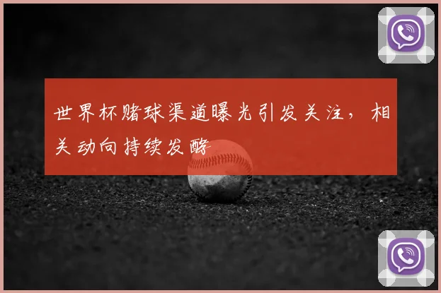 世界杯赌球渠道曝光引发关注，相关动向持续发酵
